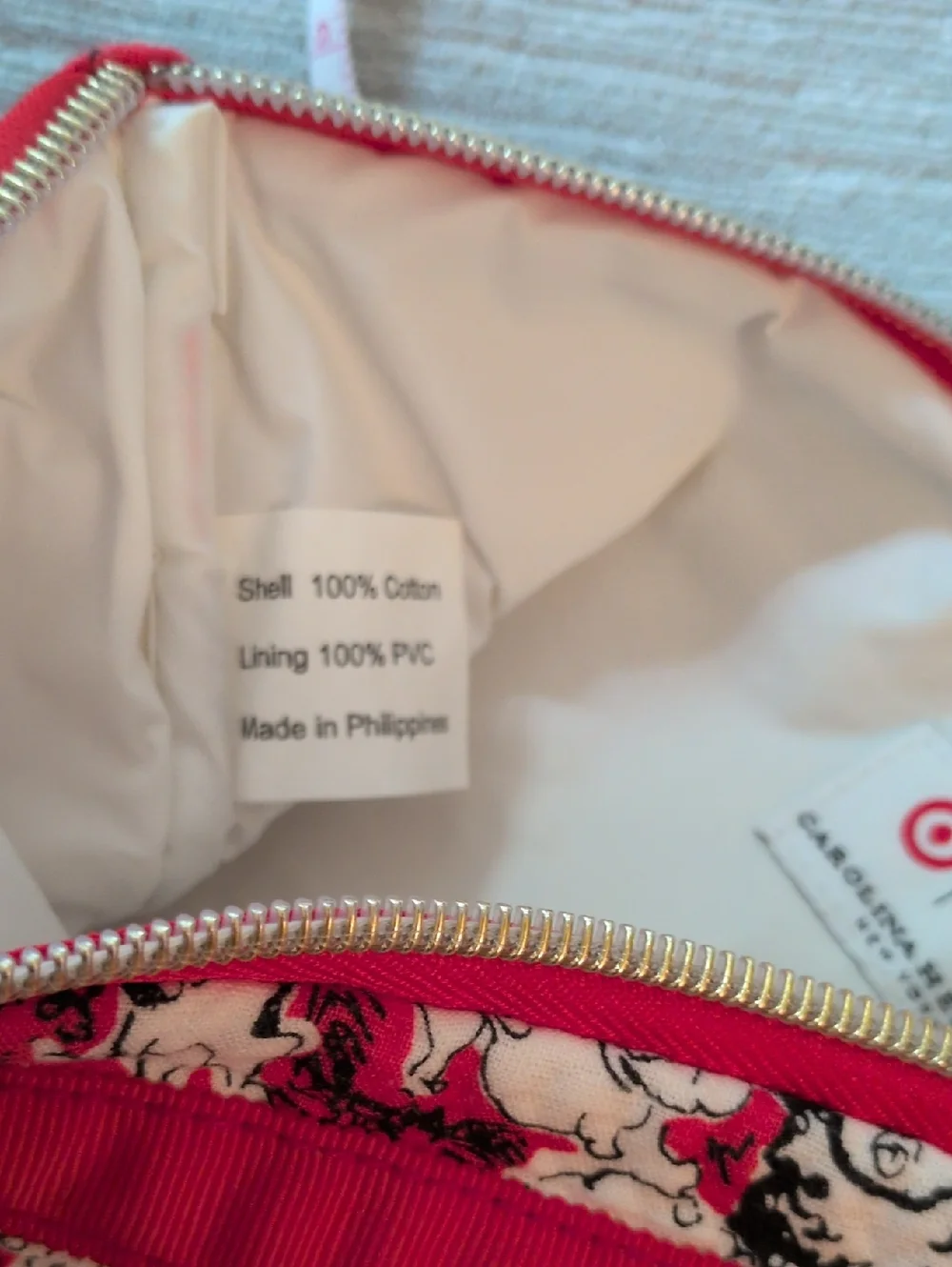 Carolina Herrera for Target Pouches